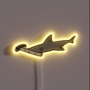 Hammerhead Shark RGB Neon Sign