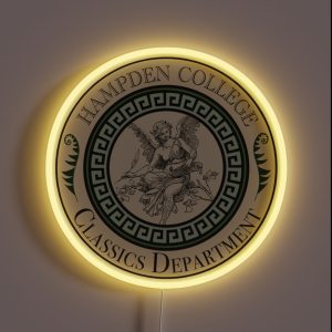 Hampden College Classics Department The Secret History RGB Neon Sign