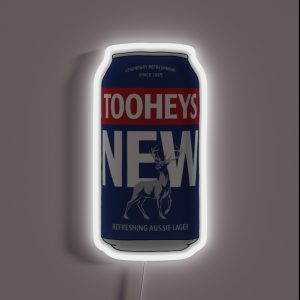 Hand Drawn Tooheys New 2023 Can RGB Neon Sign Hand Drawn Tooheys New 2023 Can RGB Neon Sign