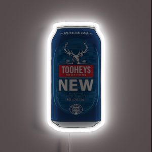 Hand Drawn Tooheys New Can RGB Neon Sign