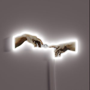 Hands Of God RGB Neon Sign