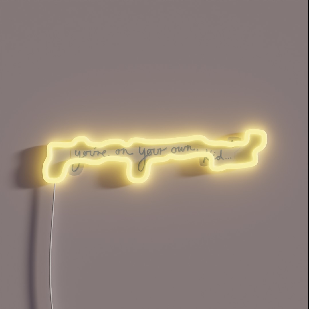 Handwriting YOYOK RGB Neon Sign Handwriting YOYOK RGB Neon Sign