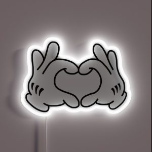 Handy Love RGB Neon Sign