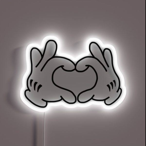 Handy Love RGB Neon Sign