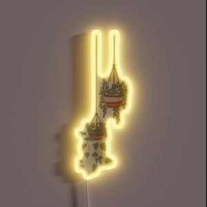 Hanging Plants RGB Neon Sign Hanging Plants RGB Neon Sign