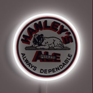 Hanley S Peerless Ale Always Dependable Providence Rhode Island RGB Neon Sign Hanley S Peerless Ale Always Dependable Providence Rhode Island RGB Neon Sign