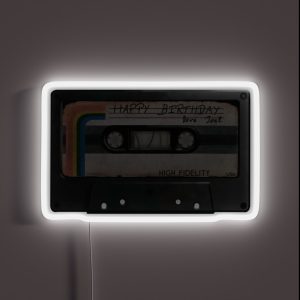 Happy Birthday Love Joel RGB Neon Sign