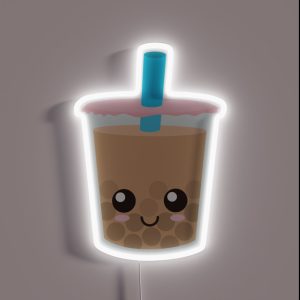 Happy Boba RGB Neon Sign Happy Boba RGB Neon Sign