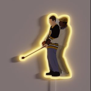 Happy Gilmore ALL IN THE HIPS RGB Neon Sign Happy Gilmore ALL IN THE HIPS RGB Neon Sign