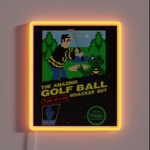 Happy Golf RGB Neon Sign Happy Golf RGB Neon Sign