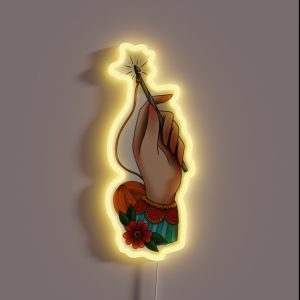 Happy Hooker RGB Neon Sign Happy Hooker RGB Neon Sign