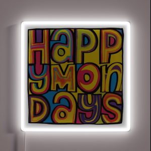 Happy Mondays RGB Neon Sign