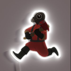 Happy Pyro TF2 RGB Neon Sign