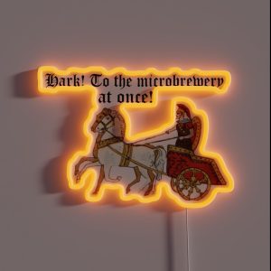 Hark To The Microbrewery RGB Neon Sign