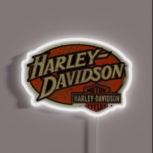 Harley Davidson RGB Neon Sign