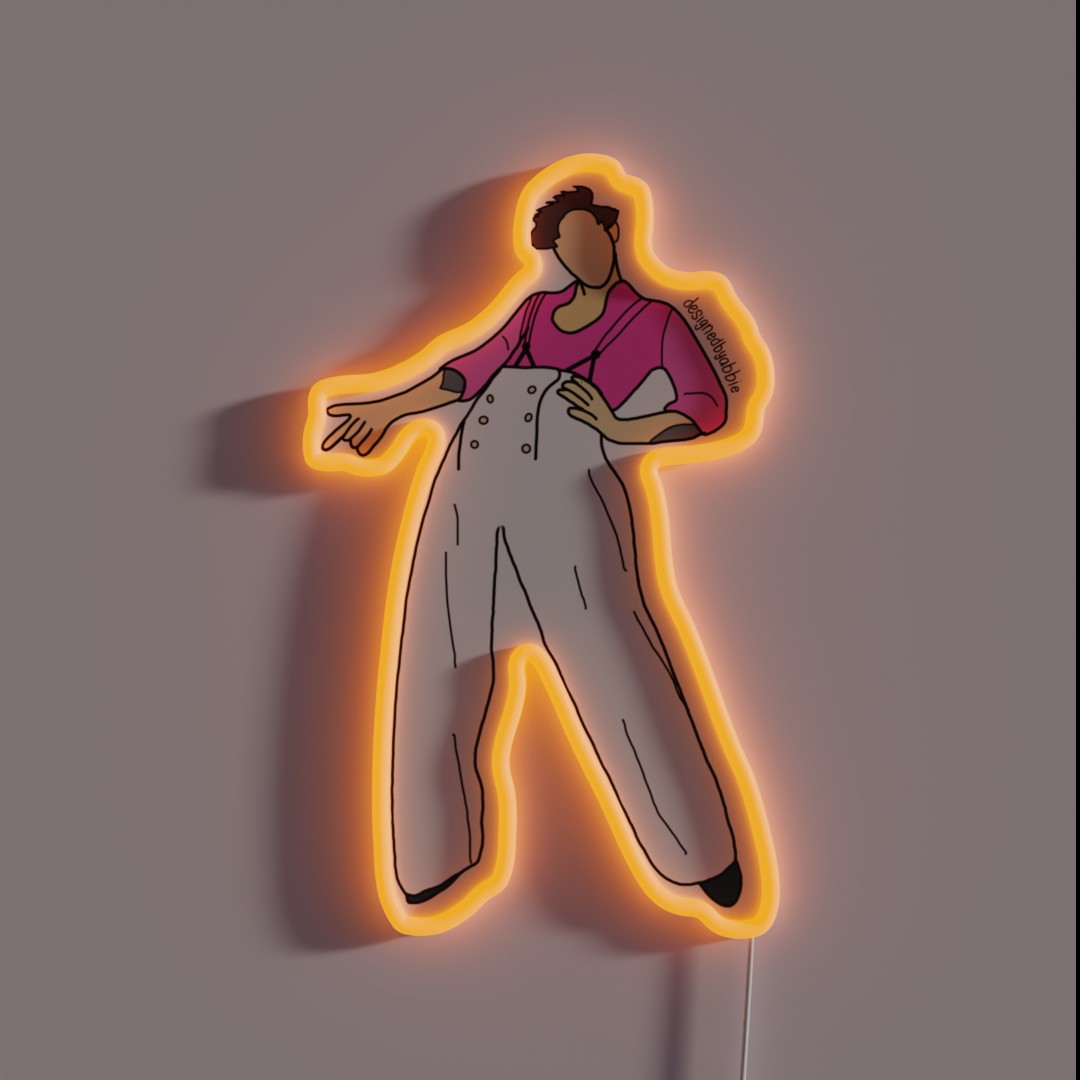 Harry Styles Fineline RGB Neon Sign Harry Styles Fineline RGB Neon Sign