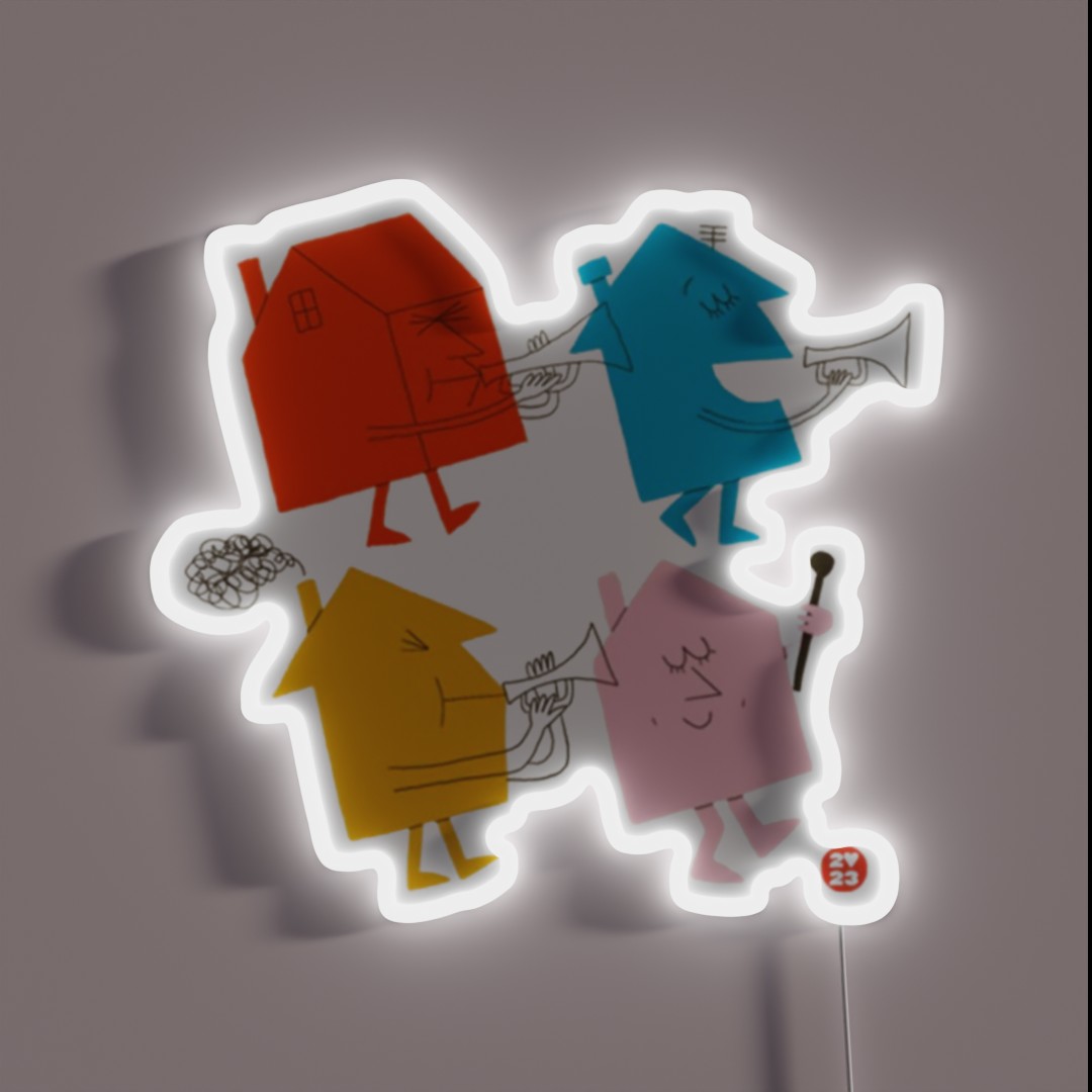 Harrys House RGB Neon Sign Harrys House RGB Neon Sign