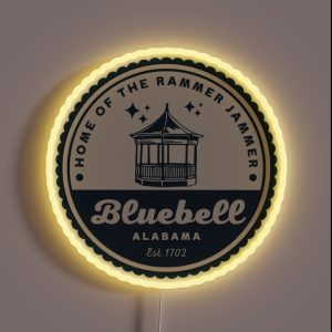 Hart Of Dixie Bluebell Town Logo V1 RGB Neon Sign Hart Of Dixie Bluebell Town Logo V1 RGB Neon Sign