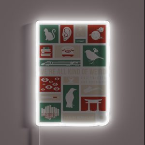 Haruki Murakami RGB Neon Sign