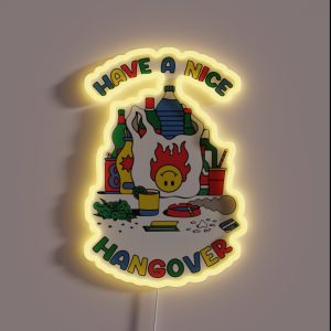 Have A Nice Hangover RGB Neon Sign Have A Nice Hangover RGB Neon Sign