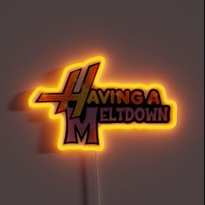 Having A Meltdown Logo RGB Neon Sign