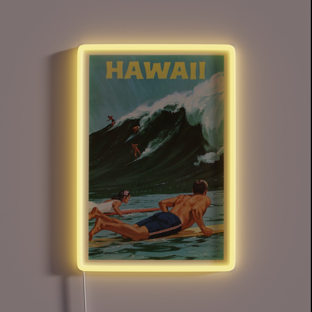 Hawaii RGB Neon Sign Hawaii RGB Neon Sign