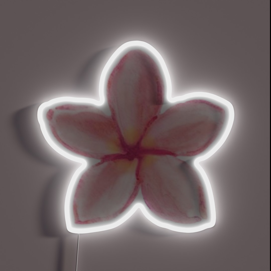 Hawaiian Flower RGB Neon Sign Hawaiian Flower RGB Neon Sign