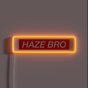 Haze Bro RGB Neon Sign Haze Bro RGB Neon Sign