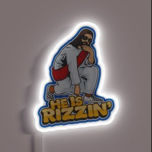 He Is Rizzin RGB Neon Sign