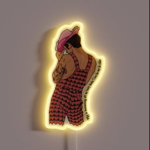 He S Bouncing Off My Booty Cheeks RGB Neon Sign He S Bouncing Off My Booty Cheeks RGB Neon Sign