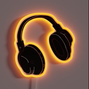 Headphone RGB Neon Sign