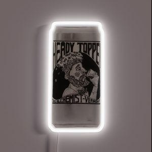 Heady Topper Brew Craft Illustration RGB Neon Sign Heady Topper Brew Craft Illustration RGB Neon Sign