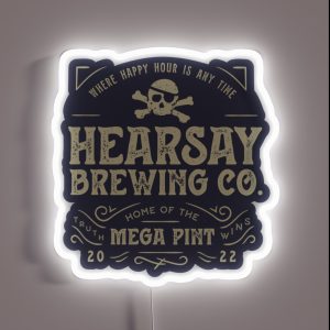 Hearsay Brewing Company RGB Neon Sign