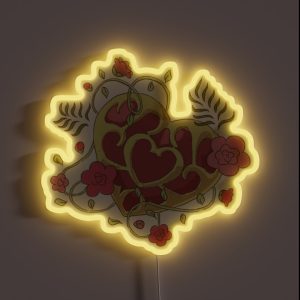 Heart Container RGB Neon Sign