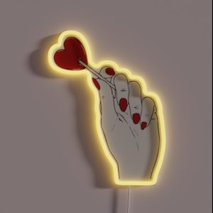 Heart Lolly RGB Neon Sign Heart Lolly RGB Neon Sign
