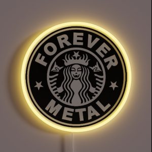 Heavy Forever Metal RGB Neon Sign