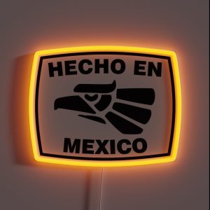 Hecho En Mexico RGB Neon Sign
