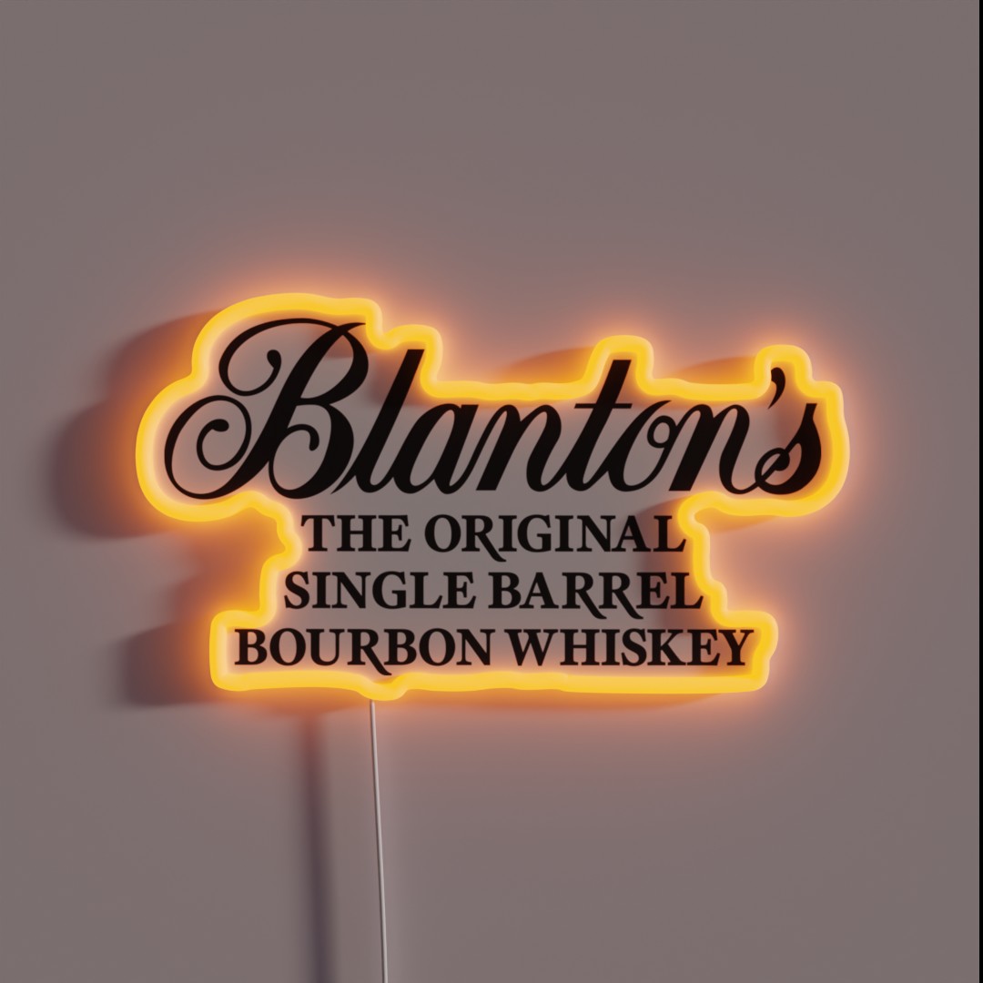 Hef Blanton S Bourbon Easter RGB Neon Sign Hef Blanton S Bourbon Easter RGB Neon Sign