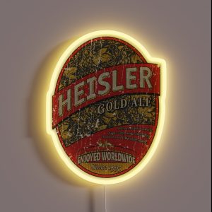 Heisler Gold Ale Beer 1995 RGB Neon Sign
