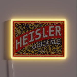 Heisler Gold Ale Fake Beer Hollywood RGB Neon Sign