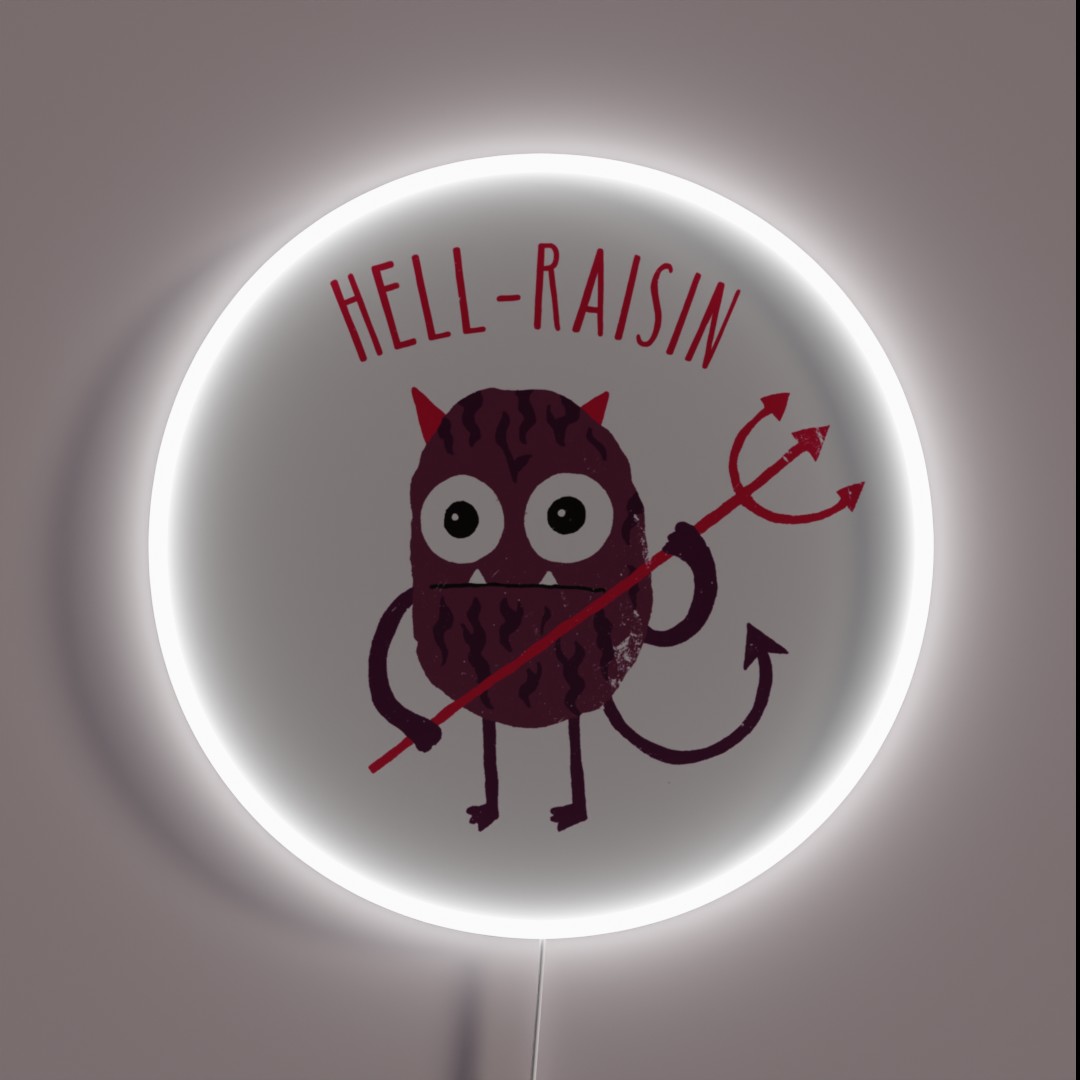 Hell Raisin RGB Neon Sign Hell Raisin RGB Neon Sign