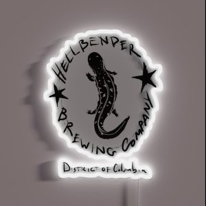 Hellbender Brewing Company RGB Neon Sign