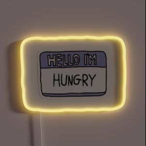Hello I M Hungry RGB Neon Sign Hello I M Hungry RGB Neon Sign