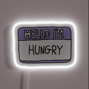 Hello I M Hungry RGB Neon Sign