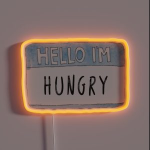 HELLO I M HUNGRY RGB Neon Sign
