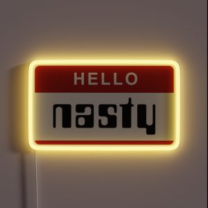 Hello Nasty RGB Neon Sign Hello Nasty RGB Neon Sign
