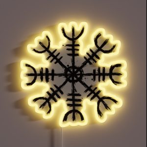 Helm Of Awe RGB Neon Sign