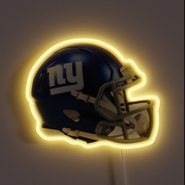 Helmet Giants NY Icon RGB Neon Sign
