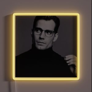 Henry Cavill RGB Neon Sign