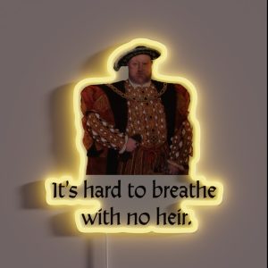 Henry VIII RGB Neon Sign